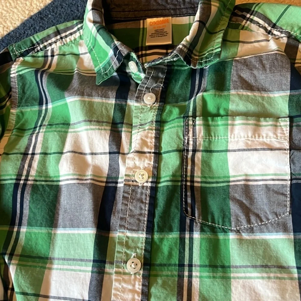 Gymboree plaid shirt size 5/6